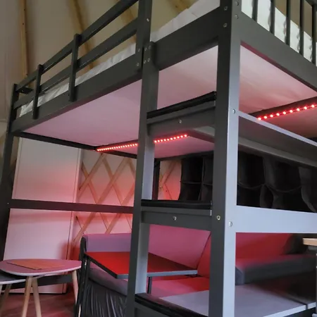 Luxury tent Yourte De Deconnexion Chauffage Climatisation